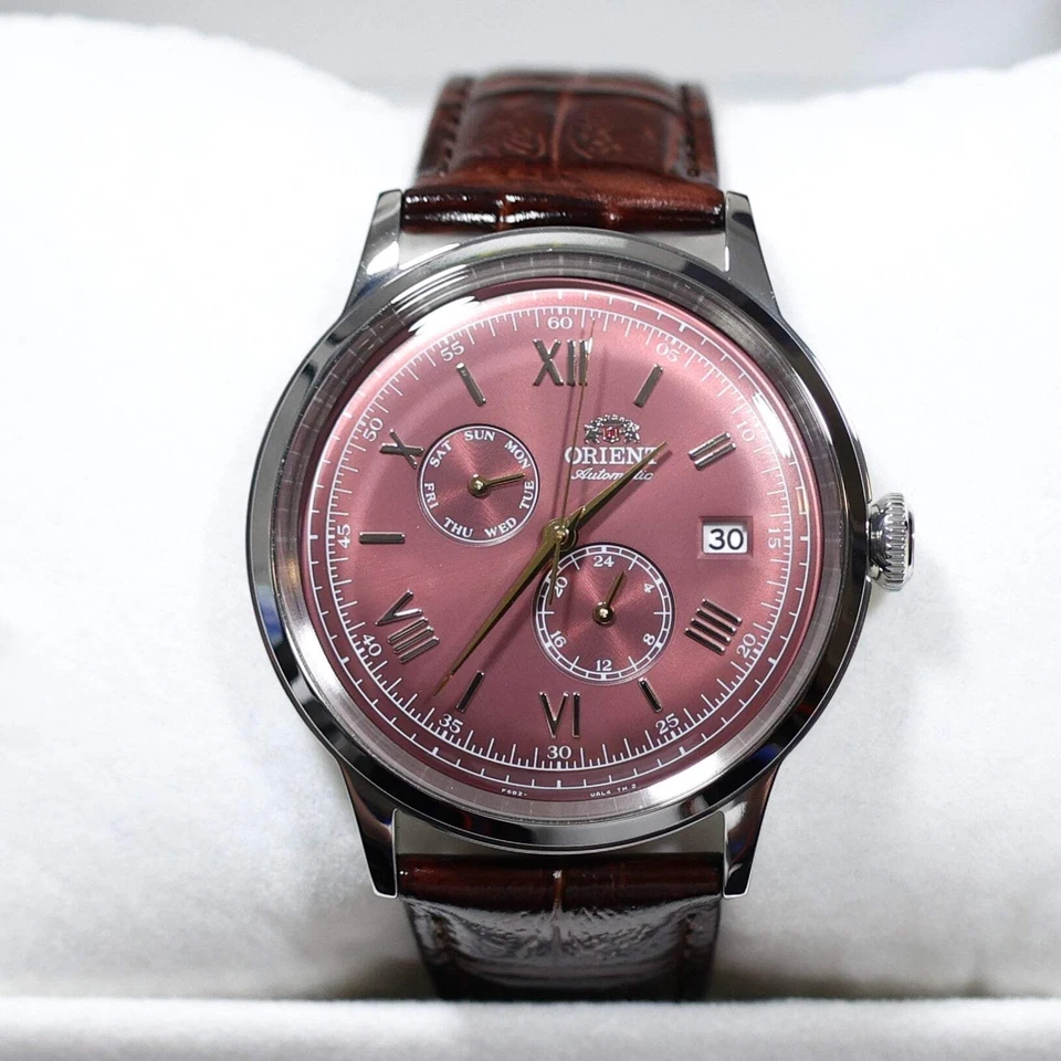 Orient Bambino Version 8 Red Dial Automatic Men's Watch RA-AK0705R30B - Image 2 of 4