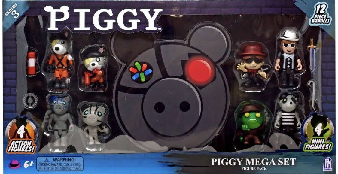 Piggy Mega Set 4 Action Figure Friendly Robby Accessories Series 3 Roblox  NEW