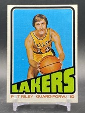 1972 Topps #144 Pat Riley HOF Los Angeles Lakers VTG Vintage Basketball Card