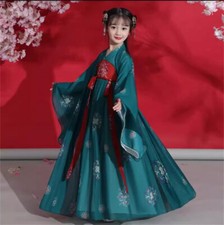 Chinese Hanfu Fairy Dress Ancient Tang Dynasty Performance Cosplay Hanfu Kids
