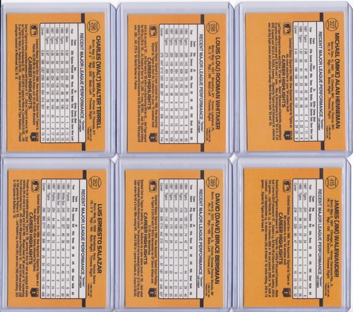 Detroit Tigers 1989 Donruss Baseball Team Set 26 Cards includes DK and MVP - Picture 7 of 11