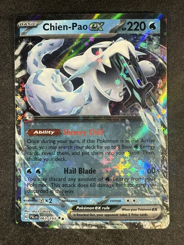 Pokemon TCG 061/193 Chien-Pao ex Paldea Evolved Double Rare NM - Bild 1 von 2