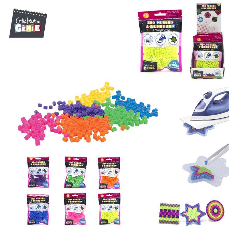 Perles à Repasser La Manuli - 2000 Pièces 5mm | Kit Créatif Enfants Adultes