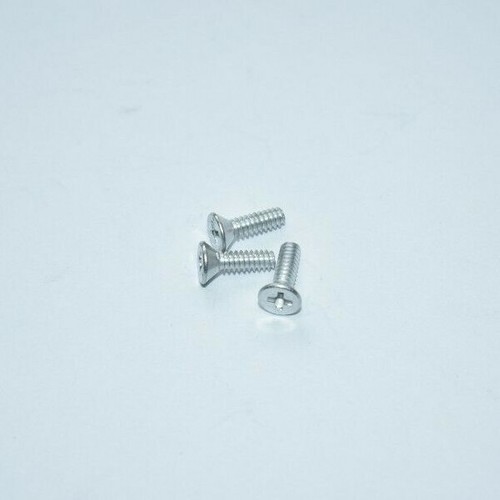 Solid Aluminum #4-40 x 3/8" Machine Screws Flat Head Phillips Screws (Qty 100) - Picture 4 of 4