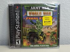 * Army Men: World War - Final Front (PlayStation 1, PS1 2001) Brand New Sealed