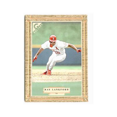 メジャーリーグ　カード　Ray Lankford Ray Lankford Signed 1991 Fleer Baseball Card - St Louis