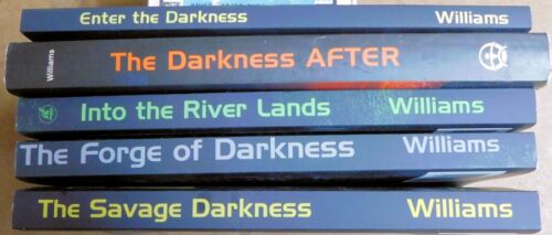 THE DARKNESS AFTER Series by Scott B. Williams Lot of 5 Books Pub 2013 to 2017