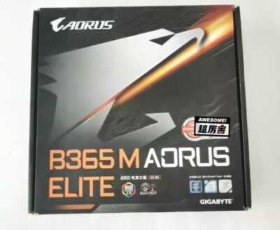 Gigabyte B365M AORUS ELITE LGA 1151 Intel B365 DDR4 DIMM Micro ATX Motherboard