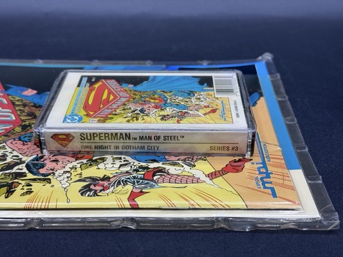 1989 Superman Audio Theater Cassette Tape Lot MPI DC Comics Complete Series READ - Picture 9 of 19