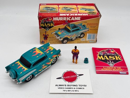 Hurricane 1986 completo con caja vehículo máscara vintage - Imagen 4 de 4