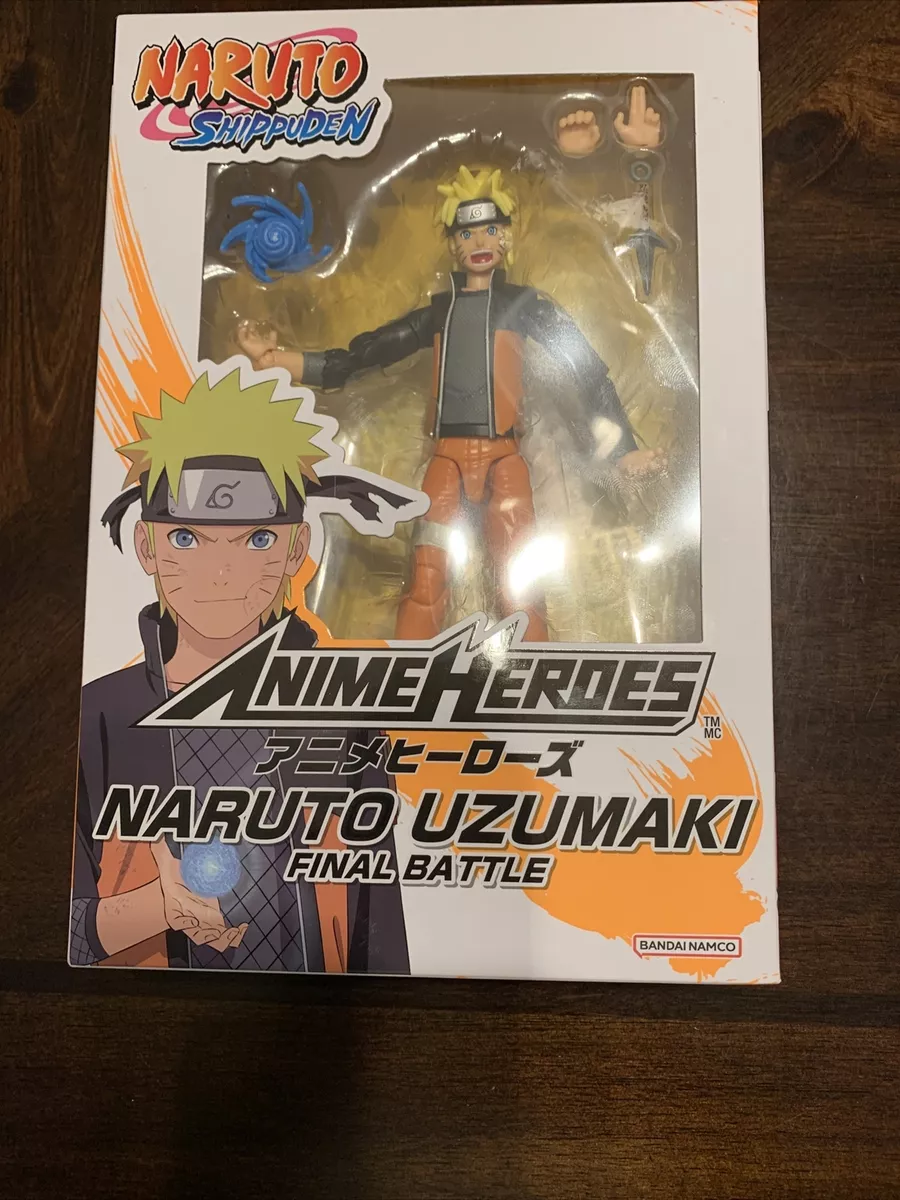 Naruto Uzumaki - Final Battle - Anime Heroes - Bandai action figure