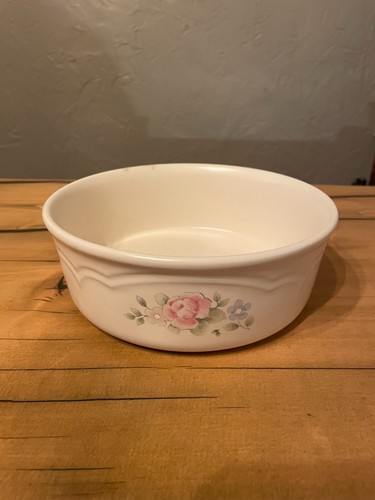 Pfaltzgraff DOG Tea Rose Stoneware Bowl - Picture 2 of 6