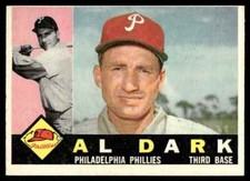 1960 Topps Al Dark Philadelphia Phillies #472