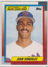 Juan Gonzalez - Texas Rangers Fan Favorite - Sammy Sosa --------- REBATES  APPLY
