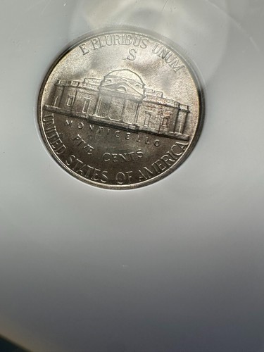 1942-S Jefferson Nickel NGC MS67 Fatty - Picture 8 of 12