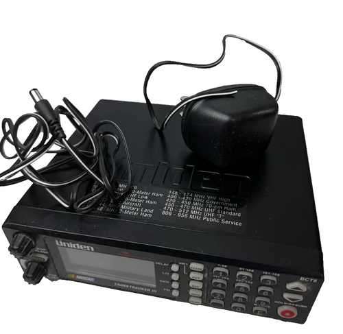 Uniden BCT8 Trunk Tracker III 3 Bearcat Nascar Scanner - Zdjęcie 3 z 5