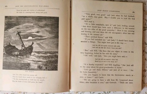 Rare Antique 1879 Around the Yule Log by Richard Markham HC Dodd Mead & Company - Picture 15 of 20