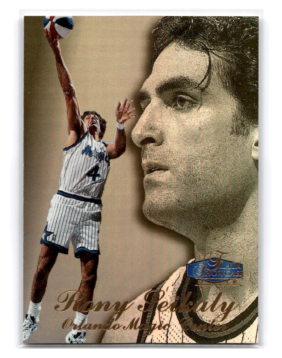 1997-98 Flair Showcase #70 Rony Seikaly Row 3 - Orlando Magic