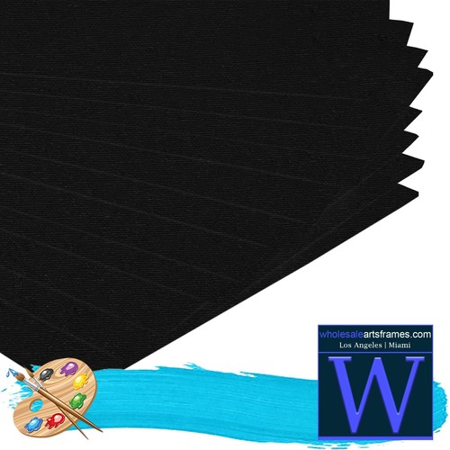 Artist Canvas Panels Boards White Black 4x4 8x10 9x12 11x14 16x20 18x24 24x36 - Picture 112 of 124