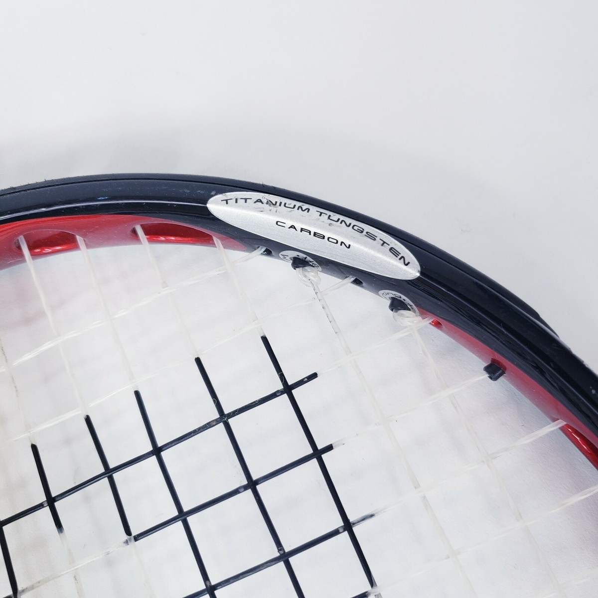 Prince Q3 Red Tennis Racquet Titanium Tungstan Carbon Triple