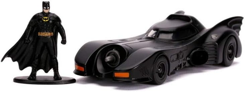 DC Comics 1:32 1989 Batmobile Auto pressofusa Modellino Batman Giocattoli per Bambini Adulti - Foto 10 di 11