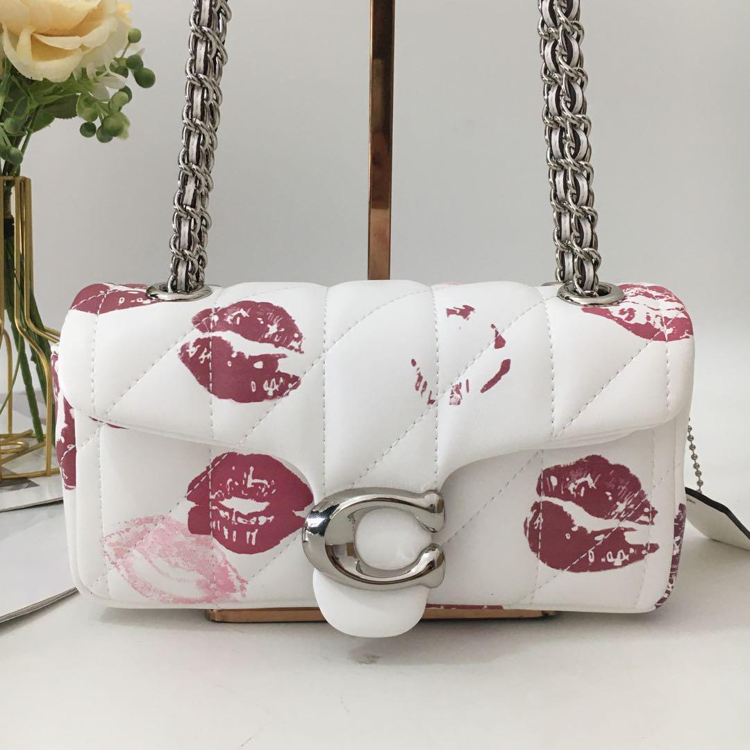 未使用 CR114 COACH キルティング ショルダーバッグ-20