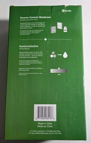 A.O. Smith Clean Water System Remineralizer & Set Under sink Replacement Filter - Picture 2 of 4