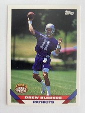 1993 Topps #130 Drew Bledsoe RC Patriots