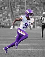 Minnesota Vikings JORDAN ADDISON Glossy 8x10 Photo Print Spotlight Poster