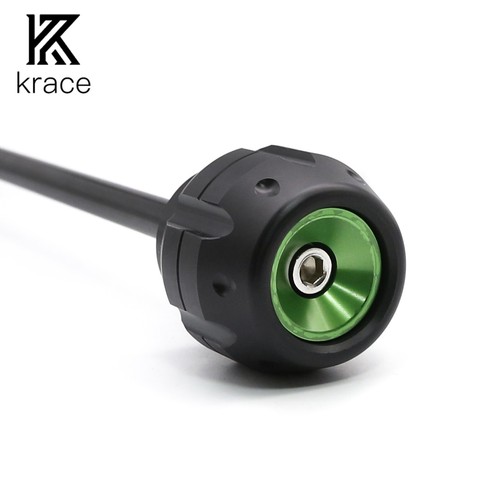For Ninja ZX-10R ZX10R 2011-2022 Frame Axle Fork Slider Crash Protect Front Rear - Picture 4 of 7