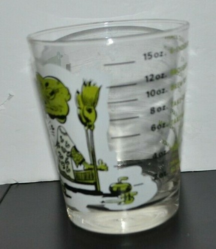 CURLERS NITECAP Nite Cap 15oz Drinking GLASS 1960-70s - Picture 3 of 4