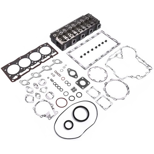 Complete Cylinder Head + Gasket for Kubota V1505 V1505T Tractor B2910HSD Engine - Picture 2 of 13