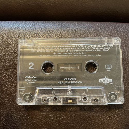 Rare Bell Biv DeVoe NBA Jam Session lost tribe of Boodah New Cassette  - Picture 4 of 4