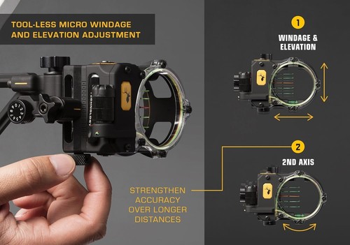 Trophy Ridge React H5 5-Pin Bow Sight - Picture 4 of 6