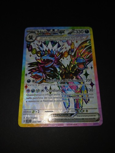 Carte Pokemon Hydreigon Ex 223/191 Ita Rara Teracristal Scintille Folgoranti SSP - Foto 2 di 8