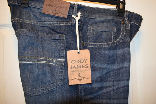 CODY JAMES MEN'S SHERIDAN STRETCH SLIM STRAIGHT WESTERN JEANS 34X36 - Picture 10 of 10