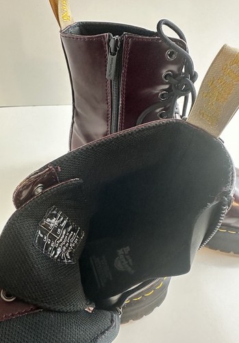 Stivali plateau Dr Martens Vegan Jadon II, PENNELLO CAMBRIDGE, Donna Taglia: 11, 46-13 - Foto 11 di 15