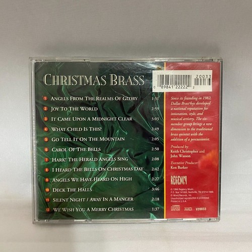 #6577 Christmas Brass CD - Picture 2 of 5