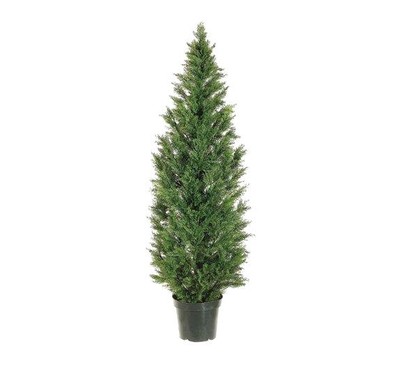 fake outdoor cedars
