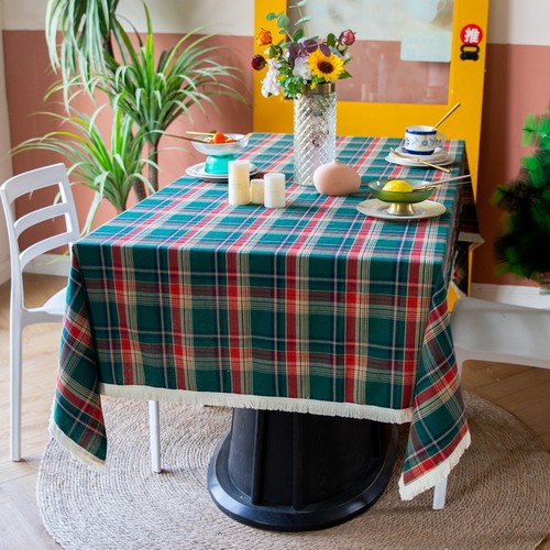 Elegant Tablecloth with Lace Edging for Dining Room and holiday party - Picture 5 of 20