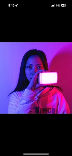 Ulanzi VIJIM VL120 RGB LED Video Relleno Luz Cámara Vlogging Lámpara Iluminación - Imagen 4 de 10