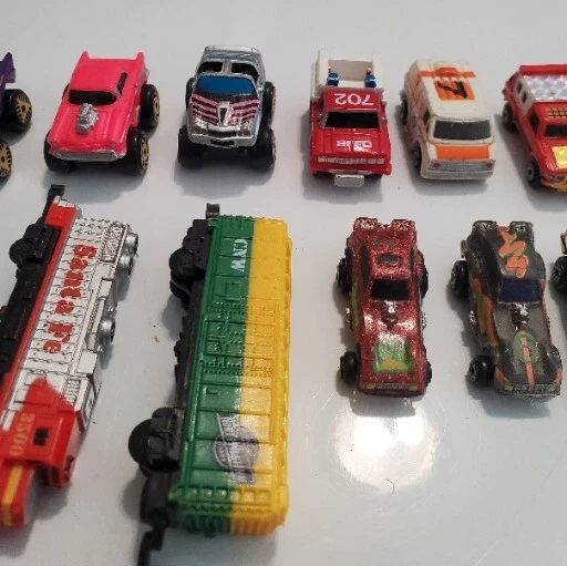 Винтажный 1980-х и 1990-х Galoob винтажный микро машины лот из 18 редких - Изображение 3 из 4