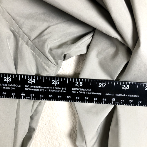 Izod Jacket Mens Large Tan Pullover Windbreaker Casual Golfing Golfer Outdoor - Picture 13 of 17