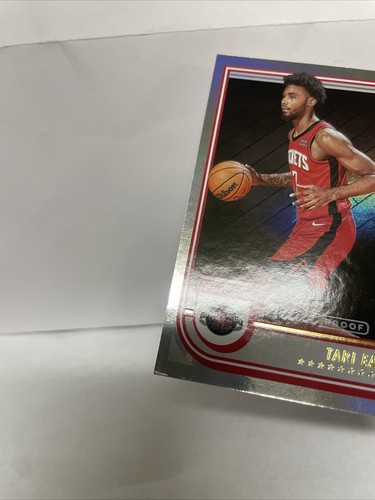 2022-23 Panini NBA Hoops Artist Proof /25 Tari Eason #247 Rookie Rockets RC - Picture 3 of 3