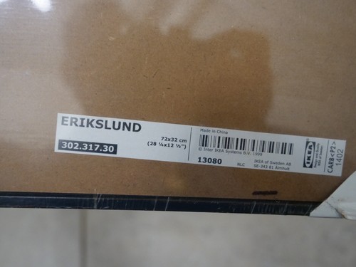 IKEA Erikslund Wall Art Canvas w/ Black Wooden Frame 3 Flowers Print 302.317.30 - Picture 5 of 5