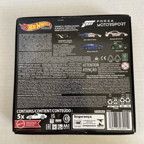 Mattel Hot Wheels Premium Forza Motorsport 5 Pack Collector Set HFF49 *New* - Picture 9 of 9