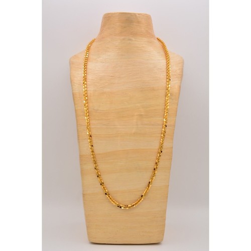 Anne Klein Vintage Necklace Bright Gold Tone Chunky Chain AKII Signed 1990s BinL - Picture 6 of 12