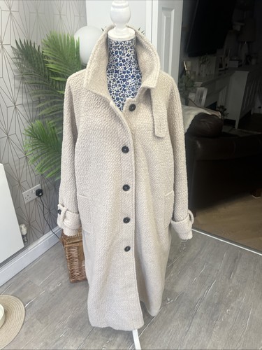 Centigrade Single Breast Boucle Coat Griege 3XL RRP £110.46 New Classic - Picture 10 of 17