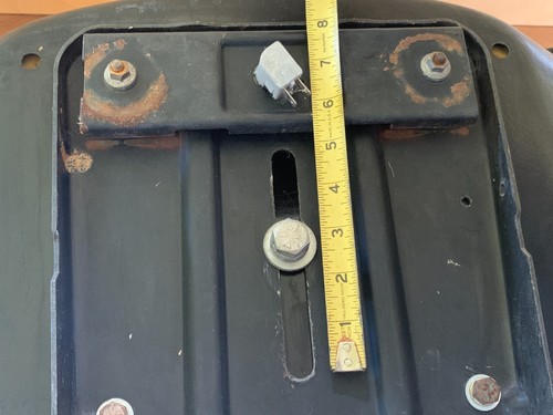 Sedile rasaerba con telaio in acciaio adatto per artigiani adatto a Exmark adatto a Gravely Husqvarna - Foto 12 di 13
