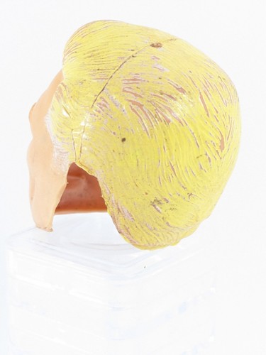 Captain Action Ideal 1966 Accesory Flash Gordon Face Mask Redhead ALL ORIGINAL - Picture 5 of 10